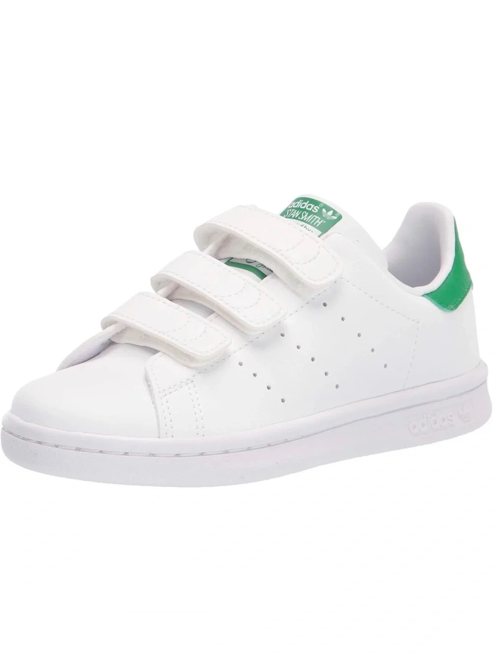 adidas Kids' Stan Smith Hook & Loop Sneakers